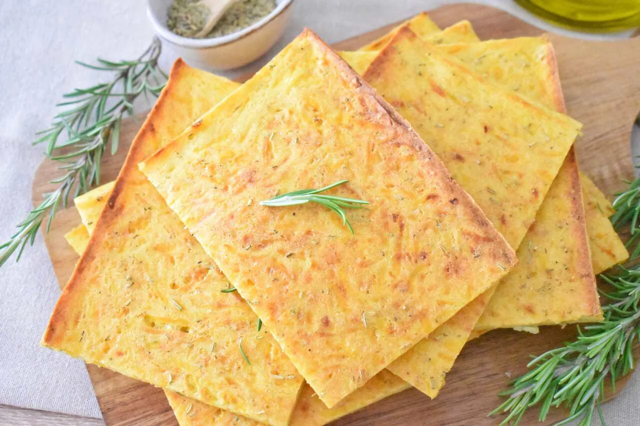 Włoski placek z dyni - „Schiacciata di zucca”