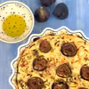 Focaccia z figami, cebulą i macierzanką