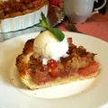 Tarta z rabarbarem