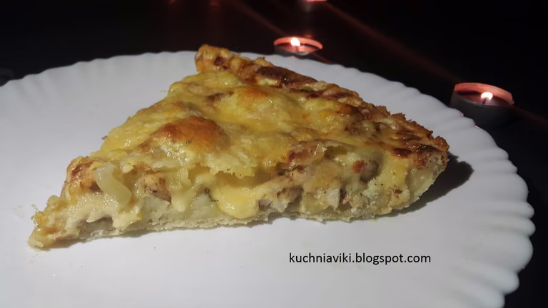 Pizza gyros z miękkim ale chrupiącym od spodu ciastem