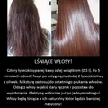 Trik na lśniące włosy
