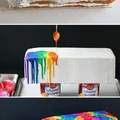 Tęczowy tort