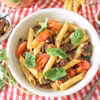 Włoski makaron z bakłażanami "Pasta alla paesana"