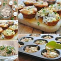 Muffinki jajeczne z kurczakiem
