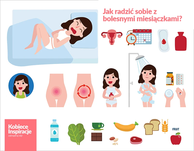 Jak radzić sobie z bolesnymi miesiączkami?