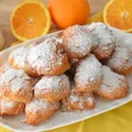 Mini pączki z mascarpone i pomarańczą