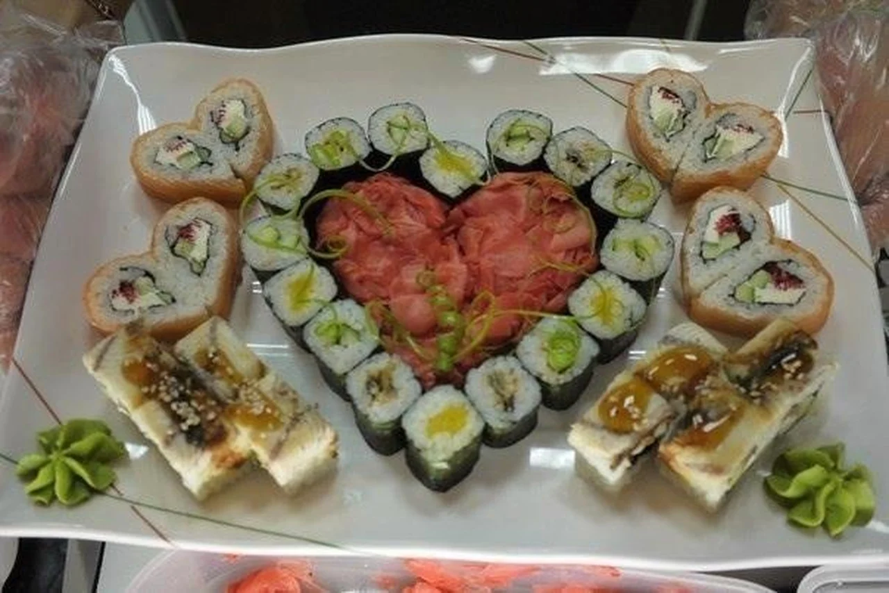 Uwielbiam sushi...