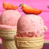 Domowe lody truskawkowe