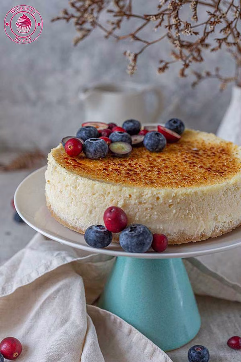 Sernik creme brulee