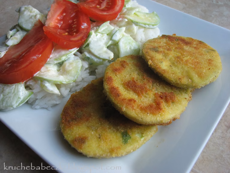Cukiniowe kotleciki