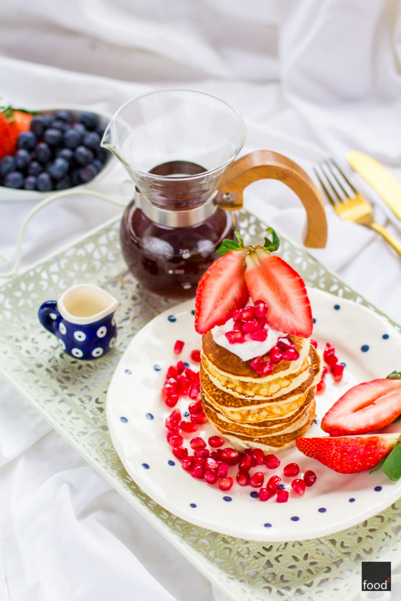 Pancakes z mąki kokosowej