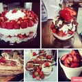 Desery z truskawkami