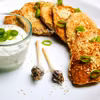 Placki z kalafiora z sosem tzatziki
