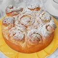 Włoska drożdżówka maślana – „Torta delle rose”