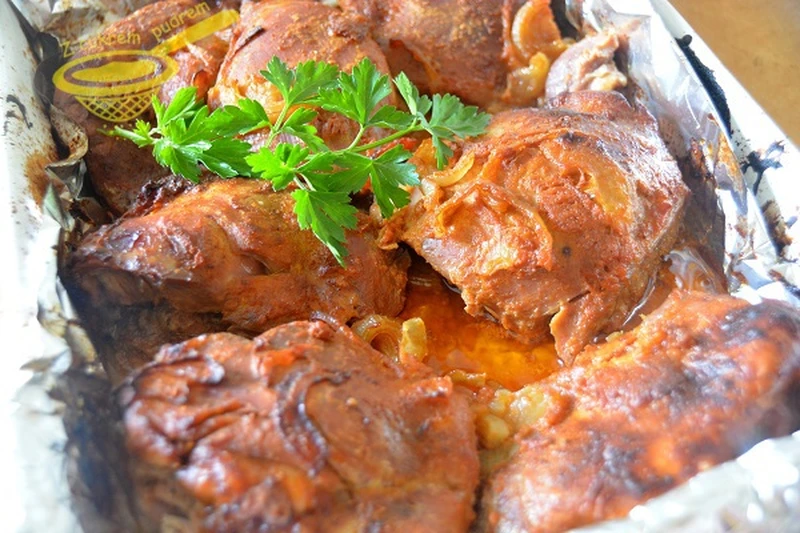 udka indycze pieczone w marynacie