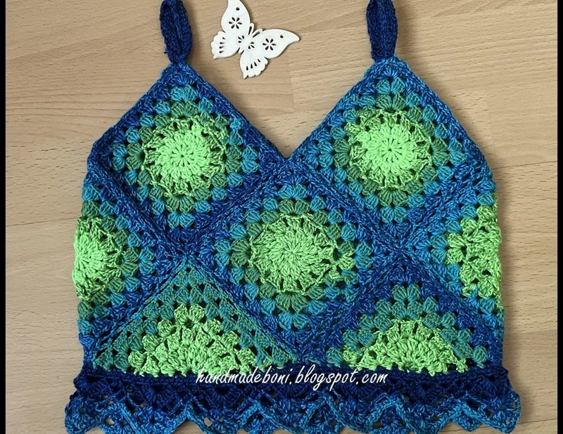 HandmadeBoni: Top na lato