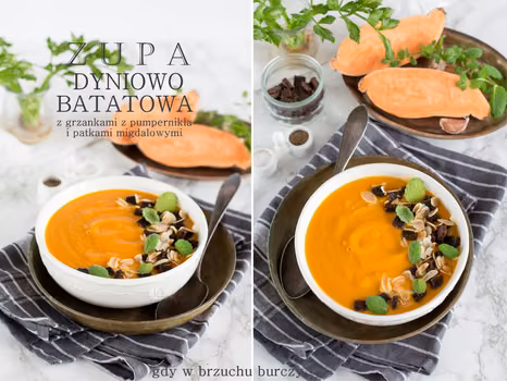 Zupa dyniowo-batatowa