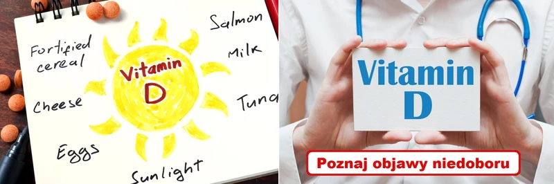 Poznaj objawy NIEDOBORU WITAMINY D