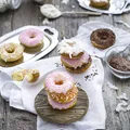 Mini donuty z piekarnika