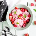 Lody truskawkowo-malinowe z mascarpone