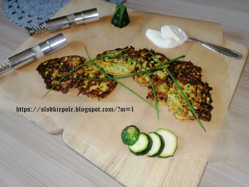 Placki z cukinii
