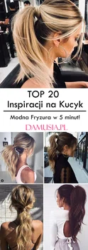 TOP 20 Modnych Inspiracji na Kucyk – Modna Fryzura w 5 minut!