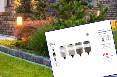 Ta nowoczesna lampka solarna z Lidla to gorący hit! Za 24,99 zł i bez kabli stworzysz ogród lub balkon jak z Instagrama