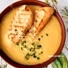 Zupa serowo - cebulowa