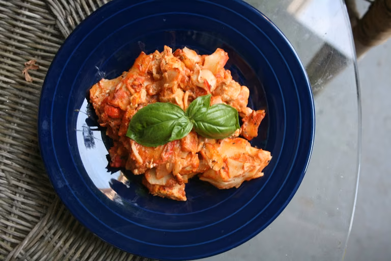 Rigatoni z kurczakiem