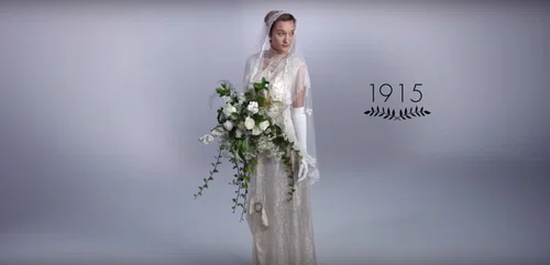 Suknie ślubne kiedyś i dziś. Zobacz jak zmieniały się ślubne trendy na przestrzeni dekad