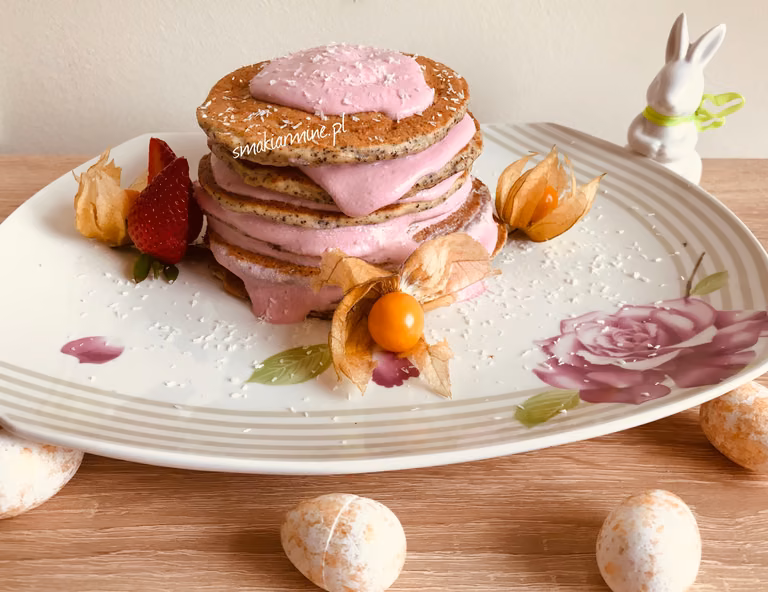 Pancakes makowo- migdałowe