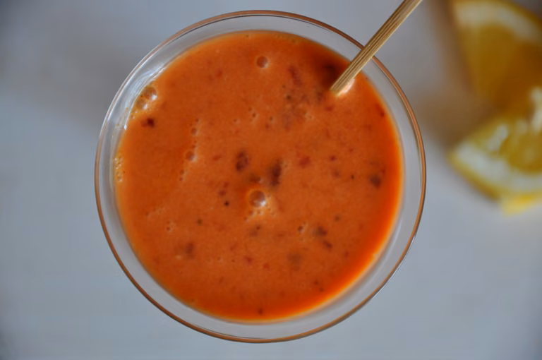 Marchewkowe smoothie z imbirem