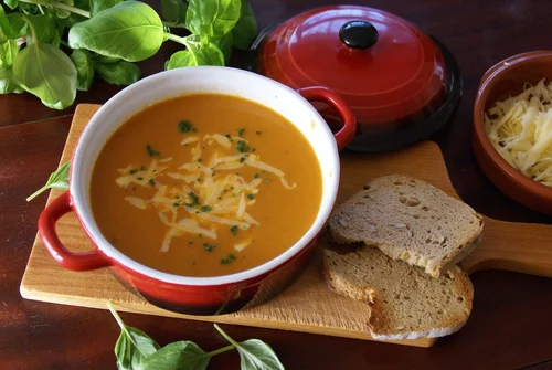 Włoska zupa krem Al Pomodoro