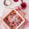 Pieczona owsianka malinowa