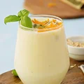Koktajl pomarańczowy z marakuja i bananem