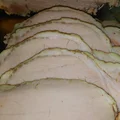 Schab gotowany w ziołach