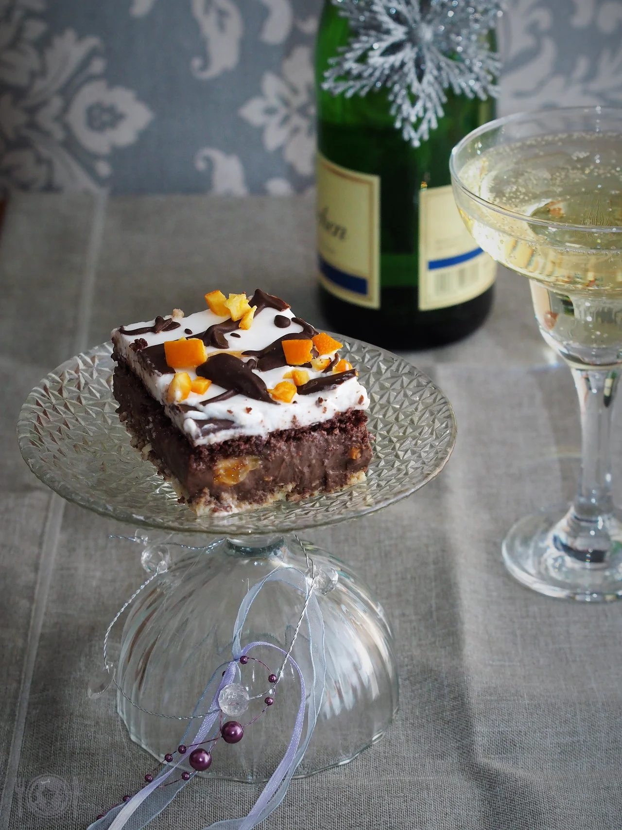 Noworoczne keto ciasto – Mandarynka w czekoladzie (Paleo, LowCarb)