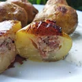 Ziemniaki faszerowane mięsem mielonym – z grilla, ogniska, piekarnika