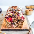 Chlebek bananowy ze śliwkami