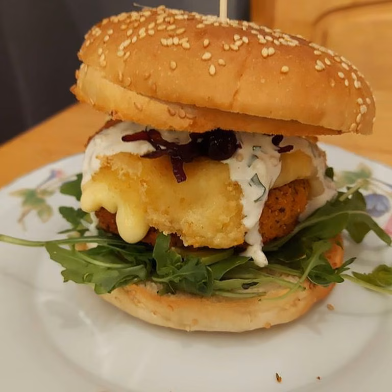 Burger bez mięsa.