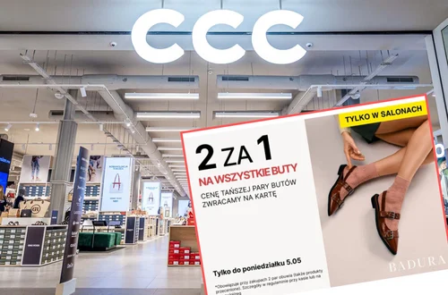 CCC szokuje klientów! Kup 2 pary butów, a za jedną dostaniesz ZWROT
