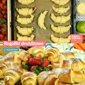 Rogaliki drożdżowe z nadzieniem