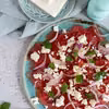 Carpaccio z arbuza z fetą