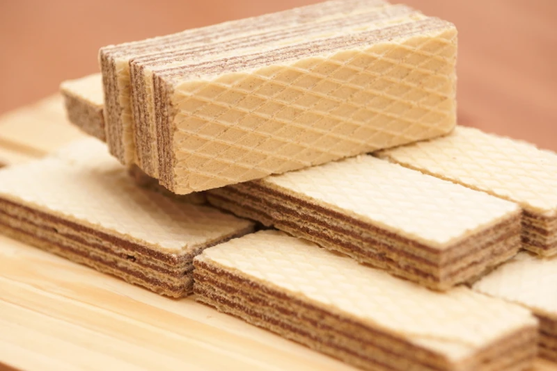 Wafle przekładane