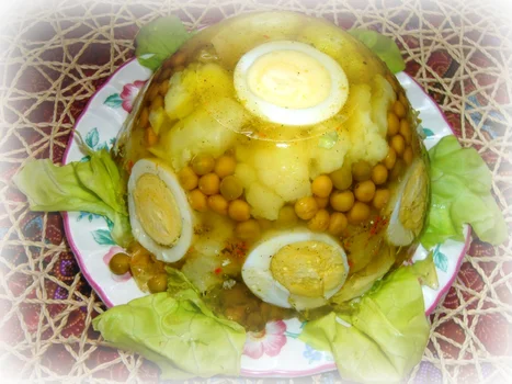 Kalafior w galarecie