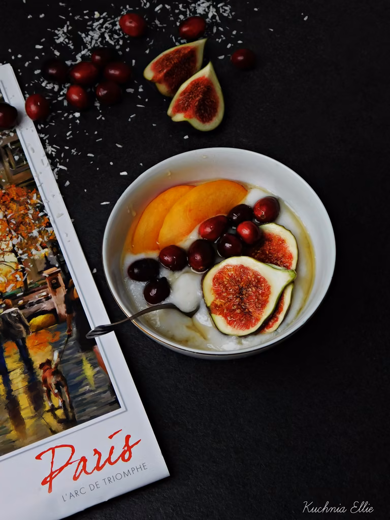 Pudding ryżowy na mleku migdałowym