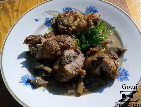 Zrazy z pieczarkami!