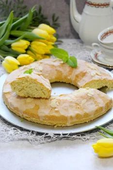 Wielkanocna babka na oleju rzepakowym