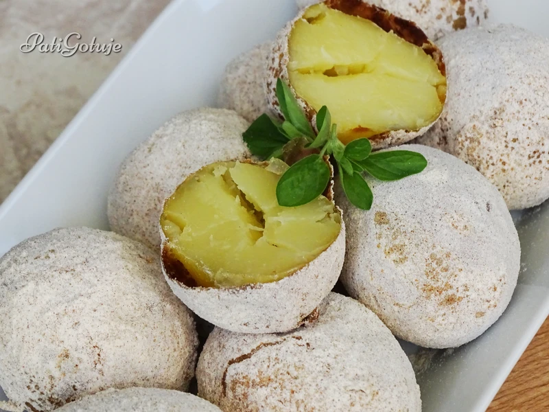 Pieczone ziemniaczki, jak z ogniska