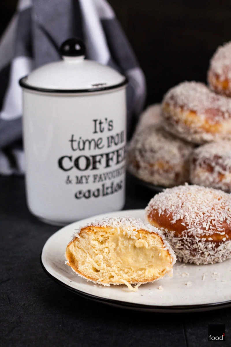Pączki kokosowe Rafaello